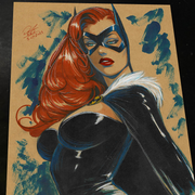 Batgirl - Marvel art print by Keyeske