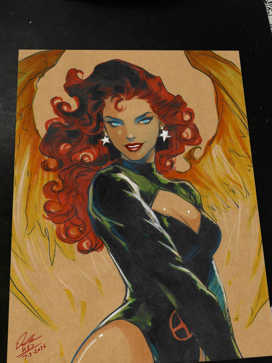 Jean Grey - X-Men art print by Keyeske