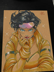 Jubilee X-Men art print by Keyeske