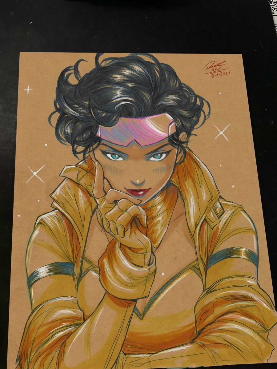 Jubilee X-Men art print by Keyeske