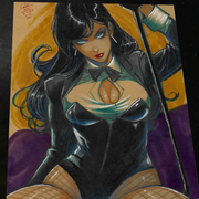 Zatanna - Marvel art print by Keyeske