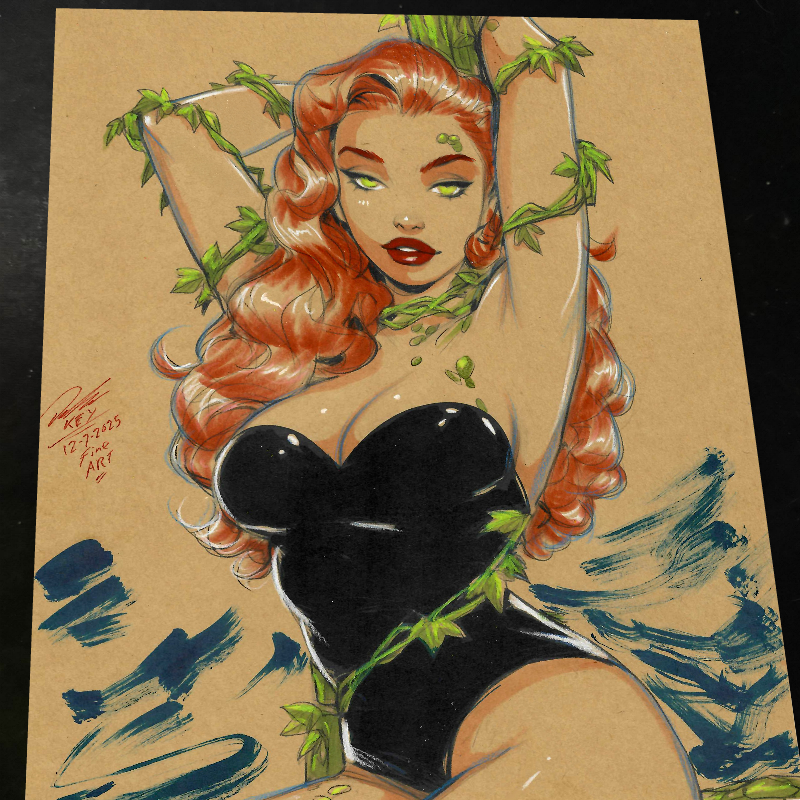 Poison Ivy - Marvel art print by Keyeske