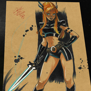 Magik X-Men art print by Keyeske