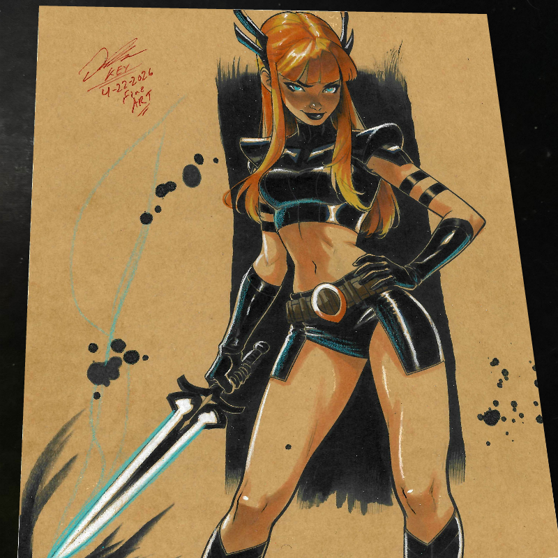 Magik X-Men art print by Keyeske