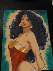 Wonder Woman art print by Keyeske
