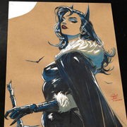 Batgirl - Marvel art print by Keyeske
