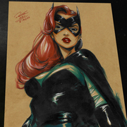 Batgirl - Marvel art print by Keyeske