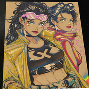 Jubilee X-Men art print by Keyeske