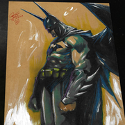 Batman - Marvel art print by Keyeske