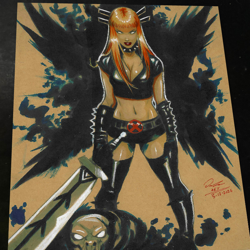 Magik X-Men art print by Keyeske