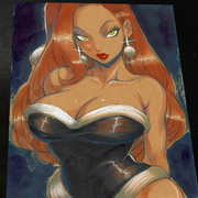 Jessica Rabbit art print by Keyeske