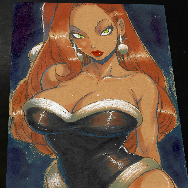 Jessica Rabbit art print by Keyeske