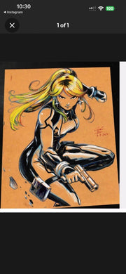 3 Samus Art Print Bundle - Marvel art print by Keyeske