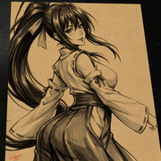Akeno Himejima High School DxD Art Print Signed 8.5x11 | Art by Keyeske