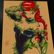 Poison Ivy - Marvel art print by Keyeske