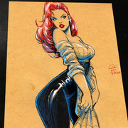 Mary Jane Watson - Marvel art print by Keyeske