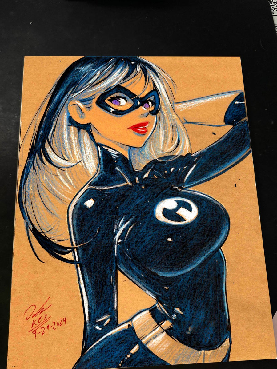 Violet Parr The Incredibles | Art Print Signed 8.5x11 | Art by Keyeske