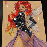 Fairy Original Art Print Signed 8.5x11 | Art by Keyeske