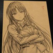 Suzune Horikita Sketch - One Piece art print by Keyeske
