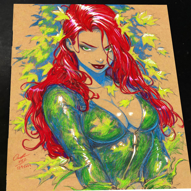 Poison Ivy - Marvel art print by Keyeske
