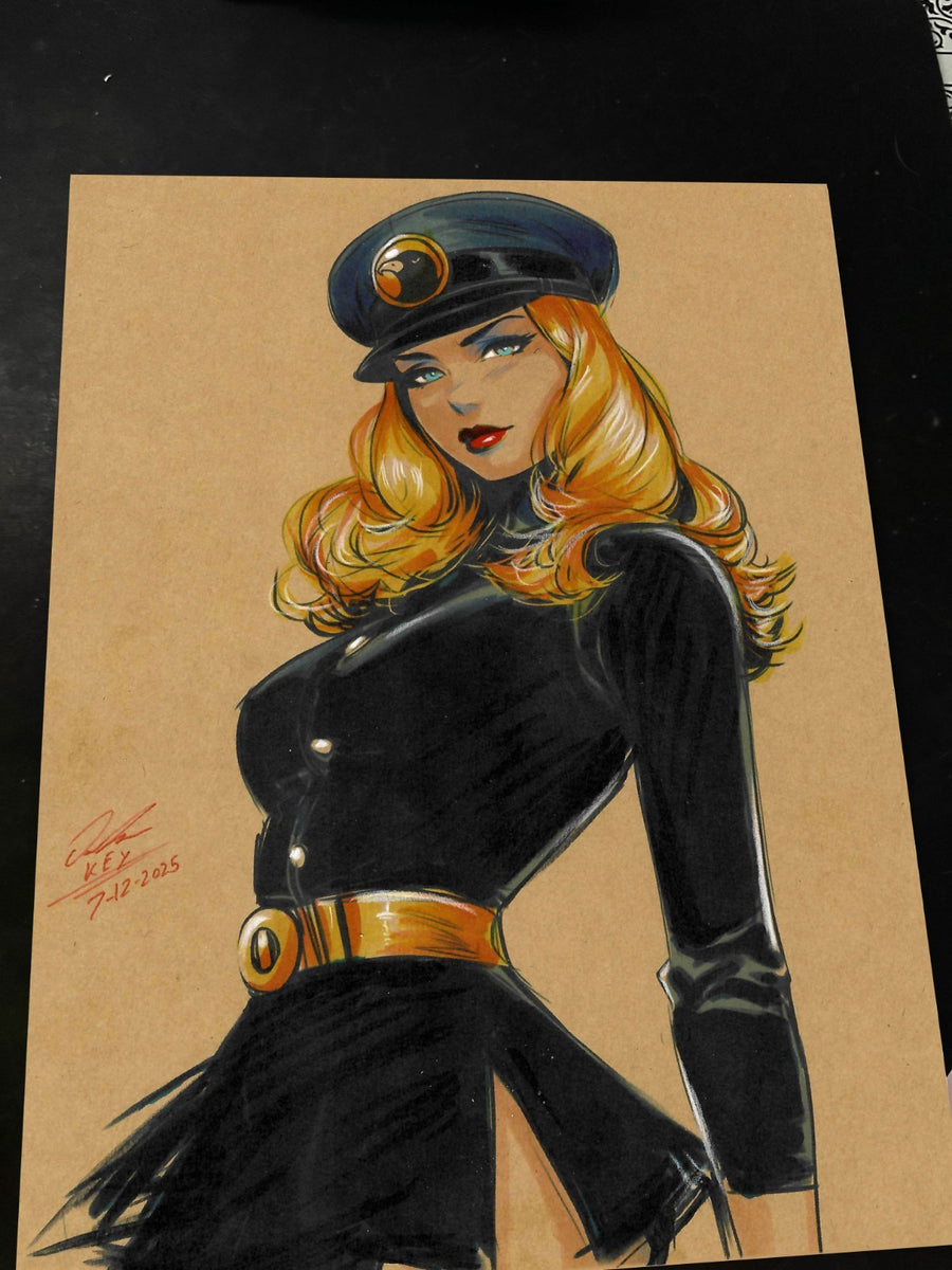 Lady Blackhawk - Marvel art print by Keyeske