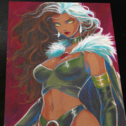 Rogue X-Men Art Print Signed 8.5x11 | Art by Keyeske