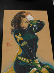 Rogue X-Men art print by Keyeske