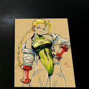 Cammy Street Fighter - Marvel art print by Keyeske