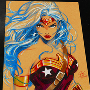 Wonder Woman art print by Keyeske
