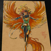 Jean Grey - X-Men art print by Keyeske