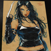 X-23 X-Men Art Print Signed 8.5x11 | Art by Keyeske