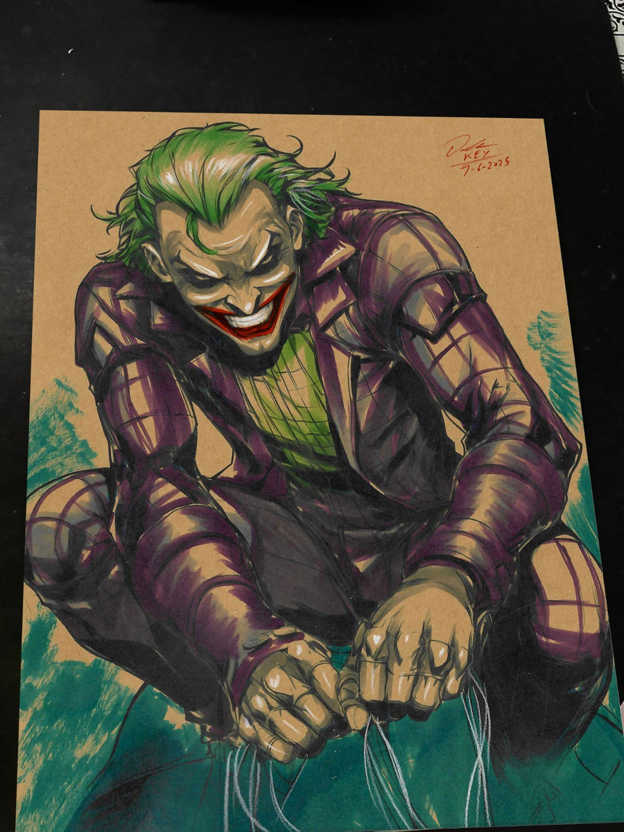 Joker - Marvel art print by Keyeske