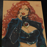Goblin Queen X-Men Art Print Signed 8.5x11 | Art by Keyeske